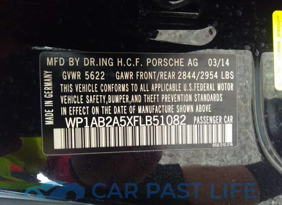 WP1AB2A5XFLB51082# 9