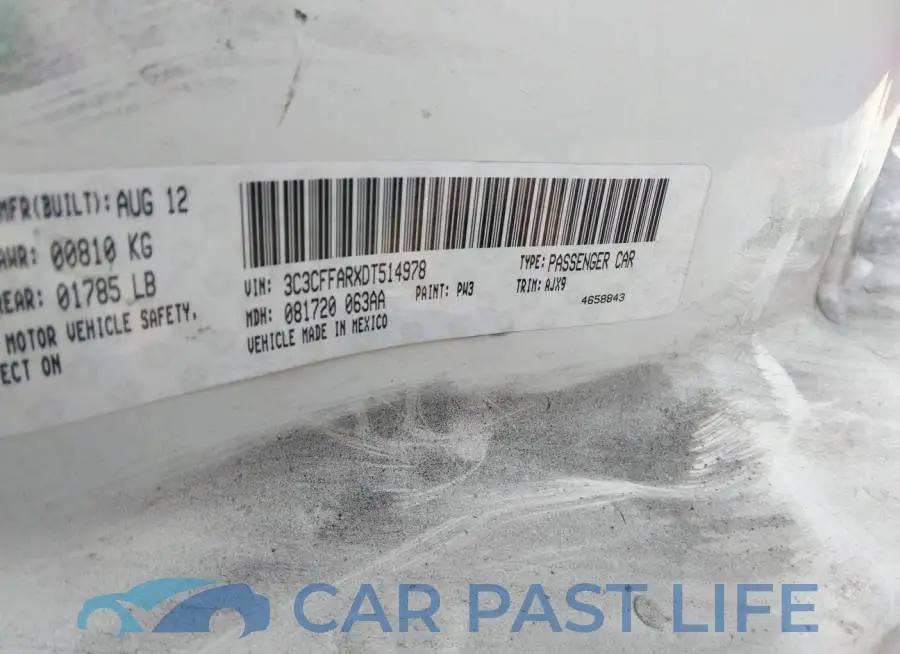 3C3CFFARXDT514978# 9