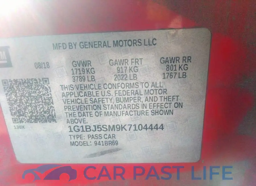 1G1BJ5SM9K7104444# 9