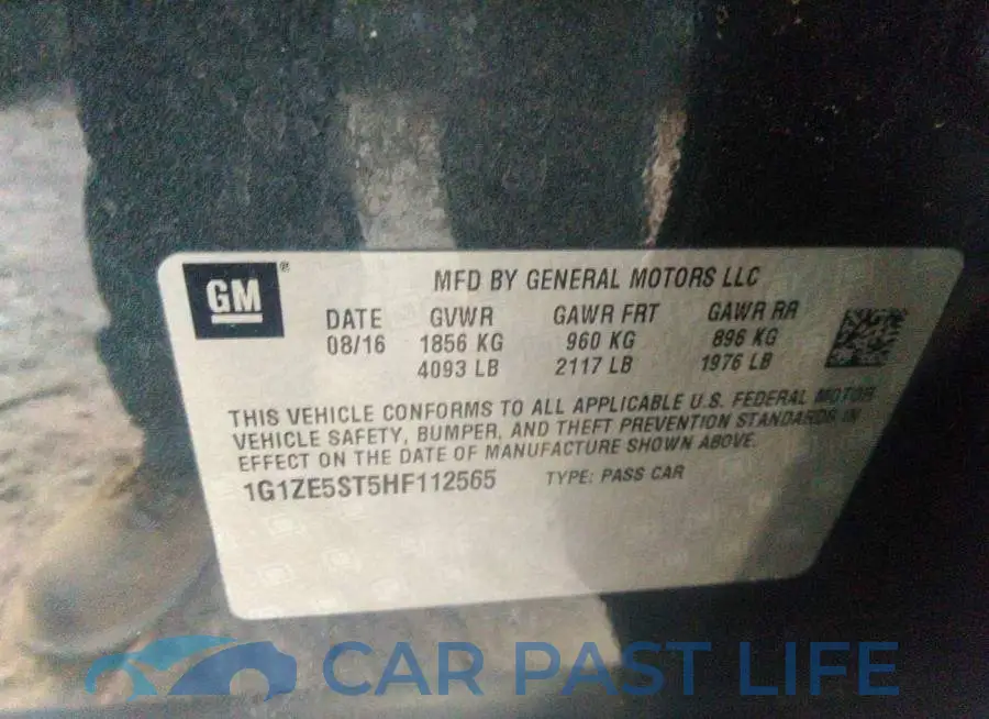 1G1ZE5ST5HF112565# 9