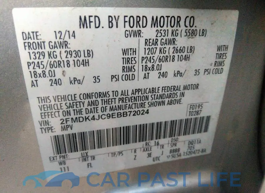 2FMDK4JC9EBB72024# 9