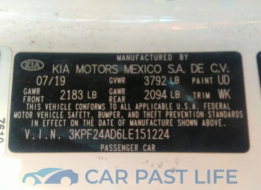 3KPF24AD6LE151224# 9