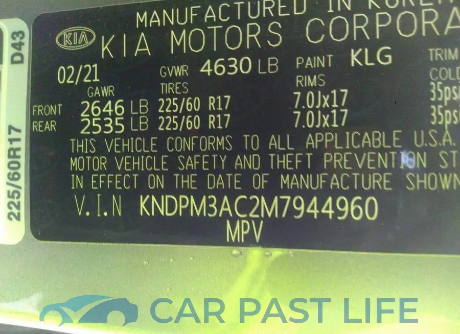 KNDPM3AC2M7944960# 9
