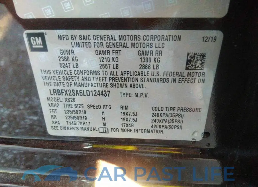 LRBFX2SA6LD124437# 9