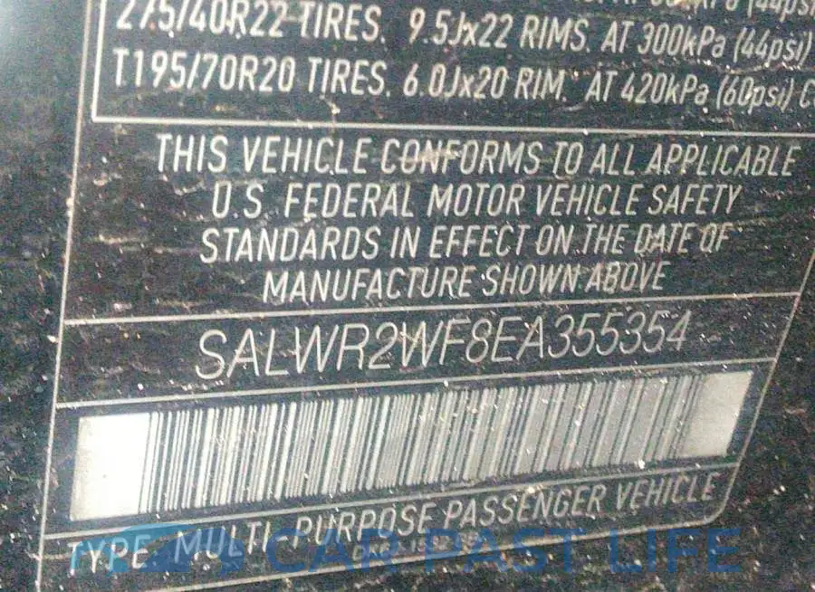 SALWR2WF8EA355354# 9