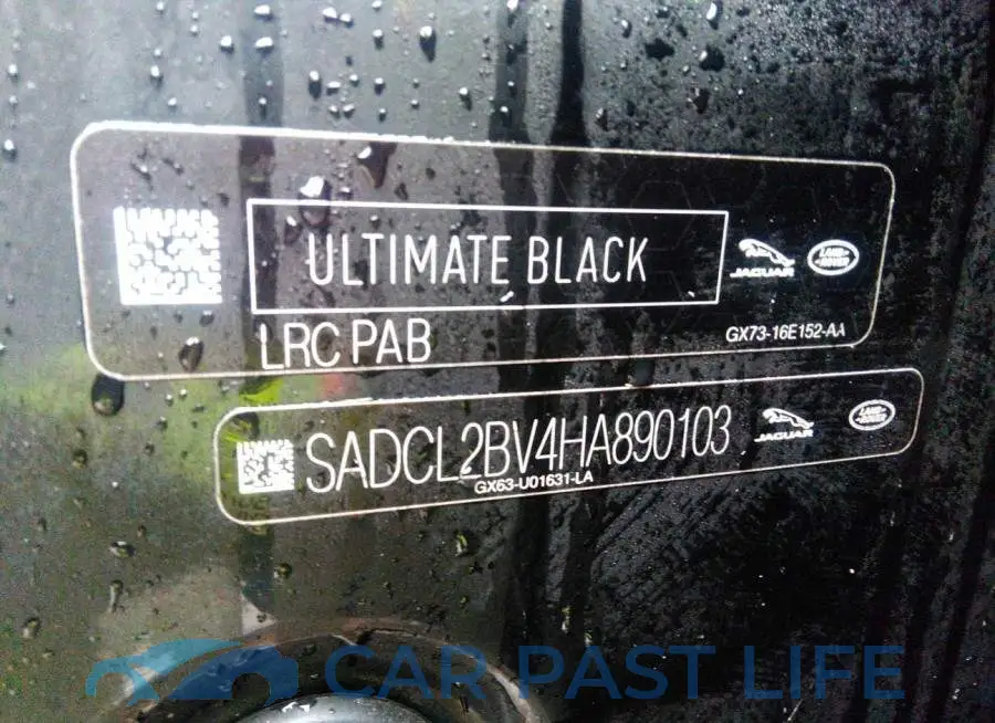 SADCL2BV4HA890103# 9