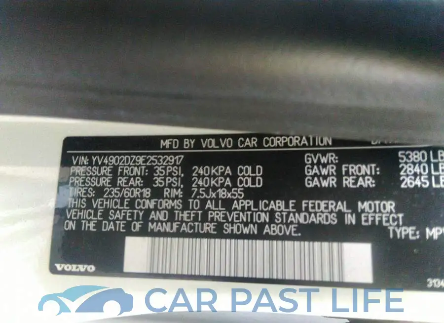 YV4902DZ9E2532917# 9