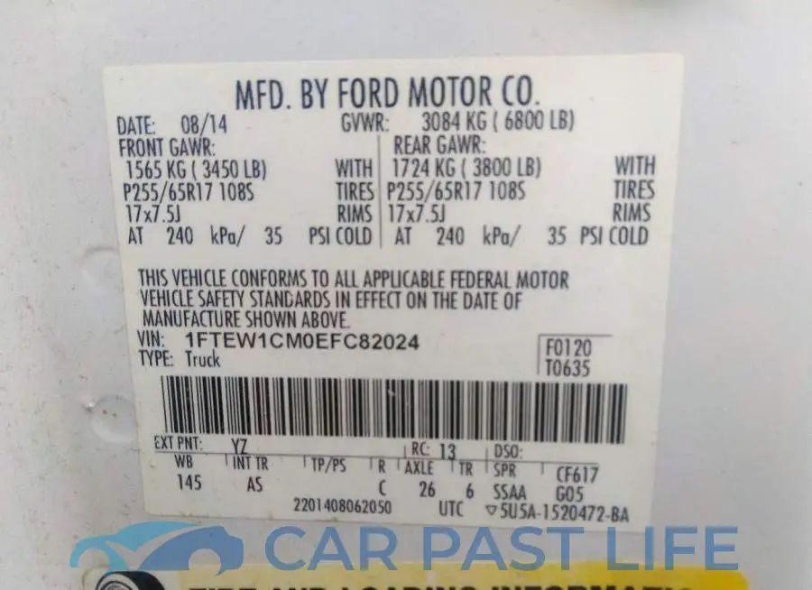 1FTEW1CM0EFC82024# 9