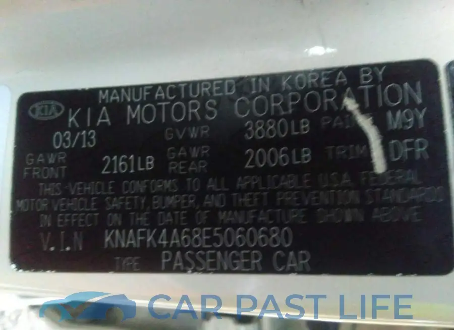 KNAFK4A68E5060680# 9