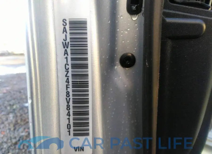 SAJWA1CZ4F8V84101# 9