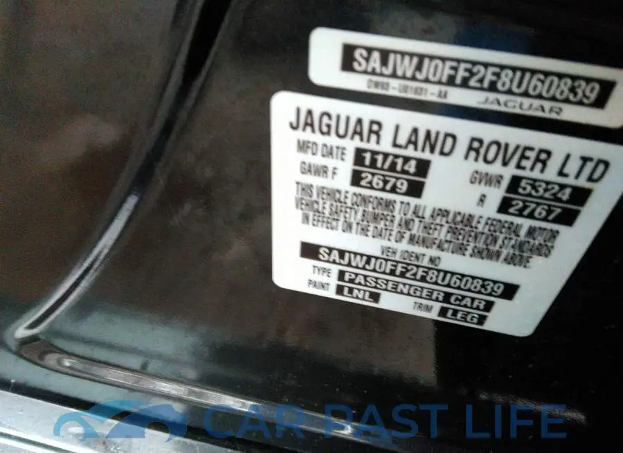 SAJWJ0FF2F8U60839# 9
