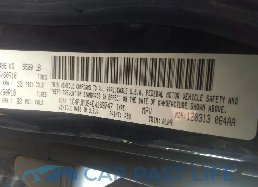 1C4PJMDS4EW169747# 9
