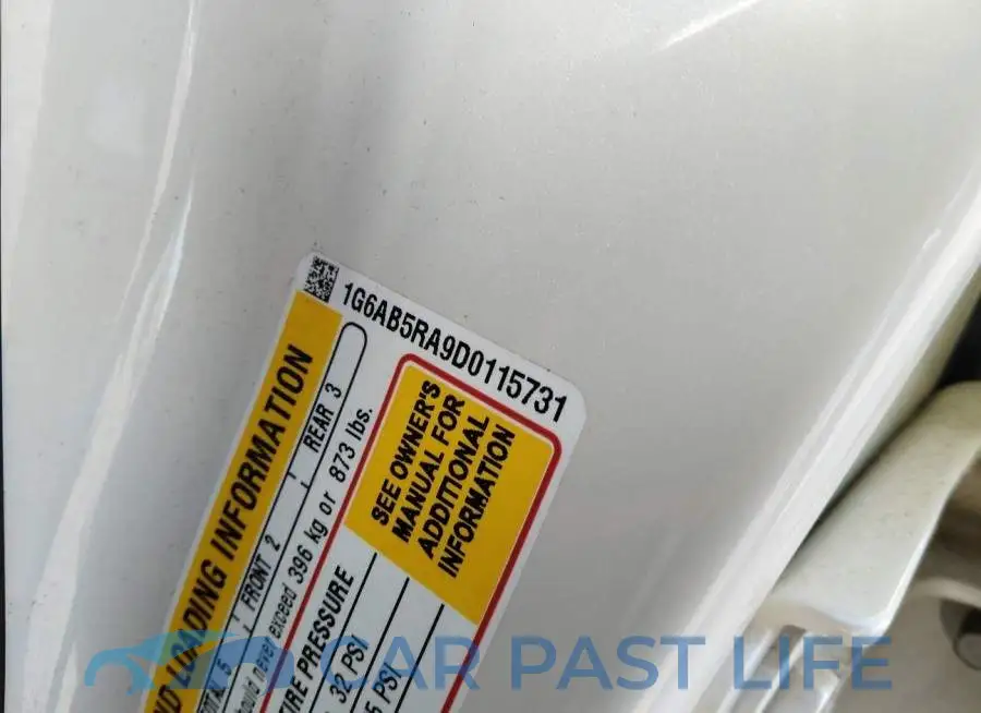 1G6AB5RA9D0115731# 9