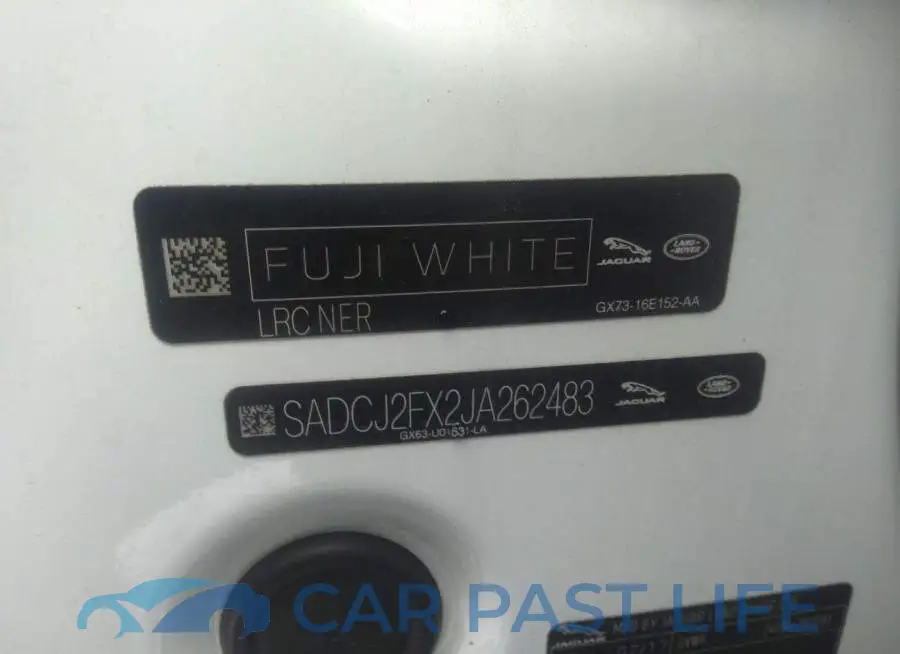 SADCJ2FX2JA262483# 9