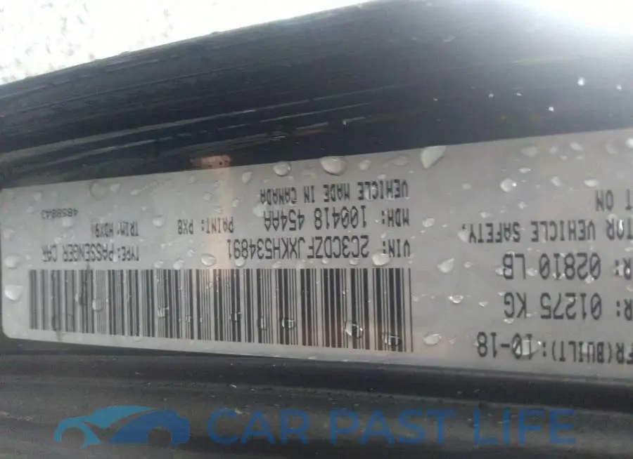 2C3CDZFJXKH534891# 9