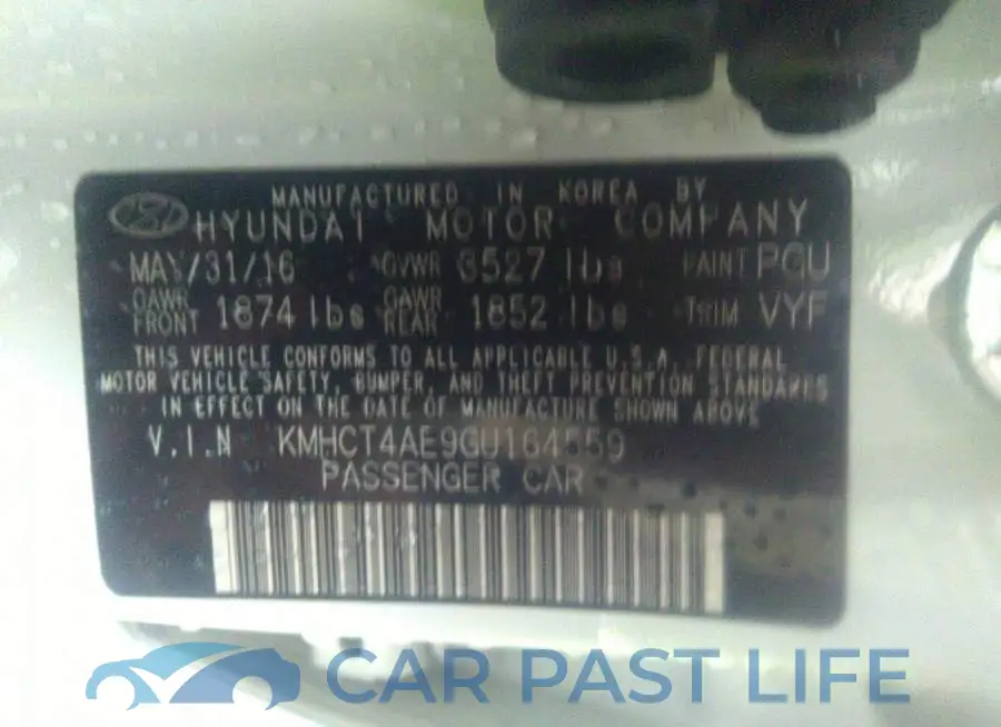KMHCT4AE9GU164559# 9