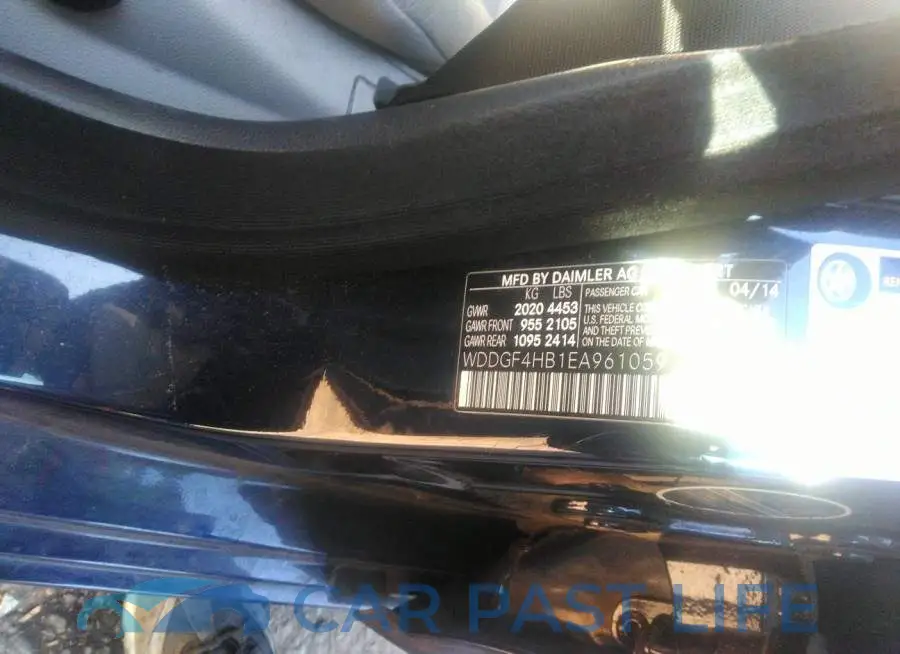 WDDGF4HB1EA961059# 9