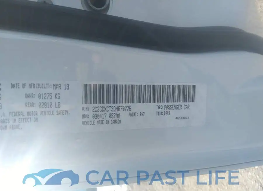 2C3CDXCT3DH670776# 9