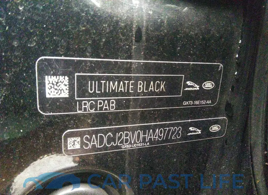 SADCJ2BV0HA497723# 9