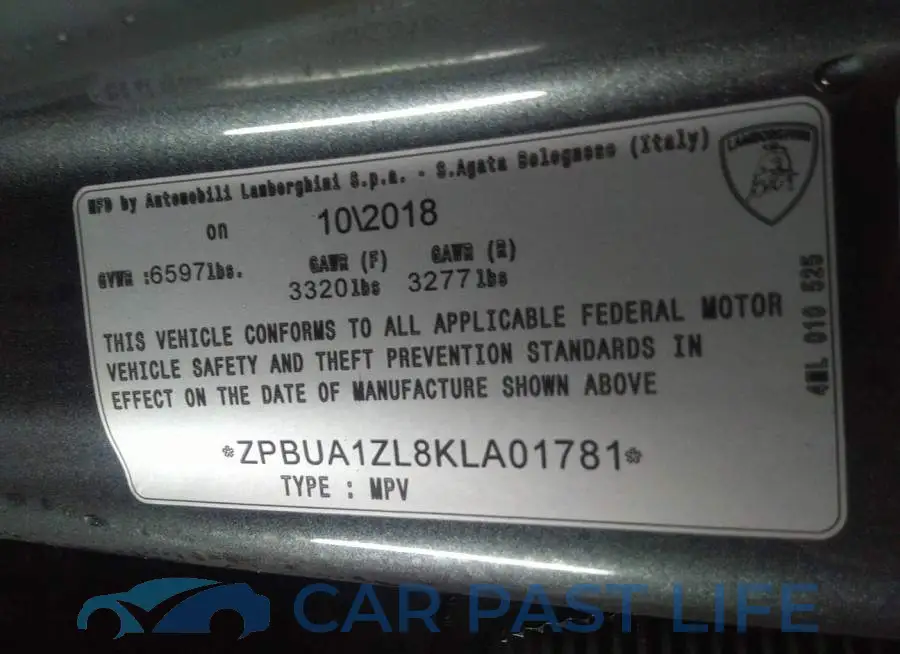ZPBUA1ZL8KLA01781# 9