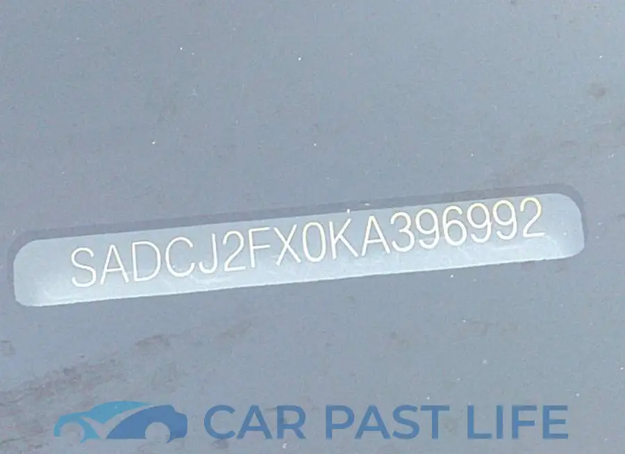 SADCJ2FX0KA396992# 9
