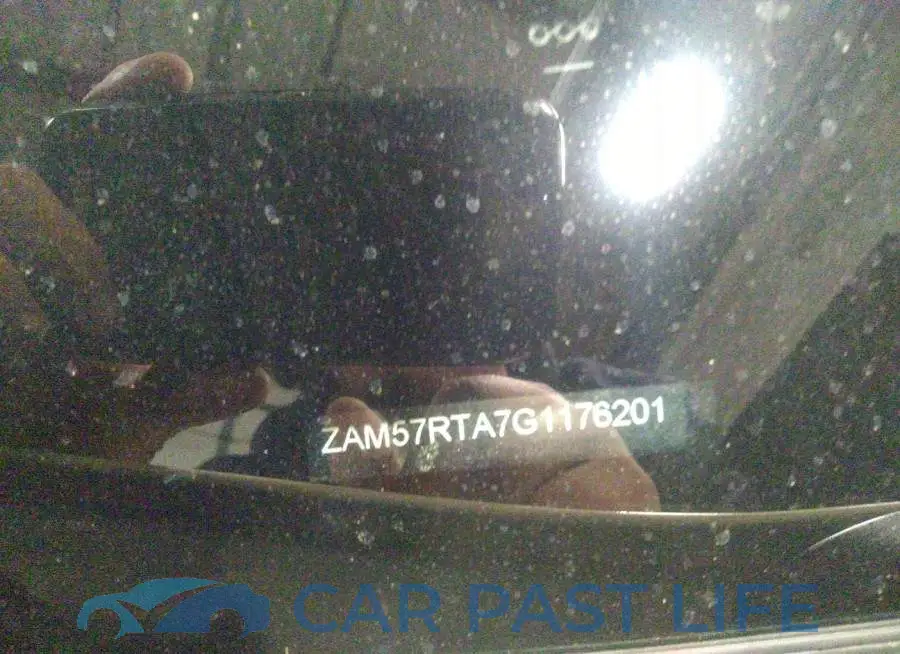 ZAM57RTA7G1176201# 9