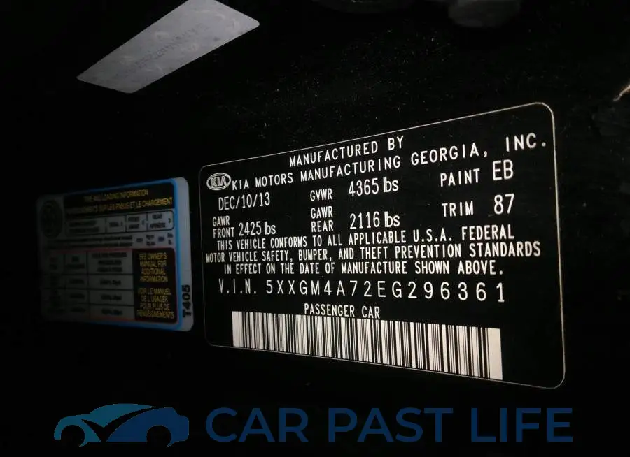 5XXGM4A72EG296361# 9