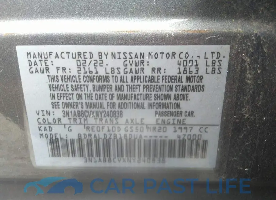 3N1AB8CVXNY240838# 9