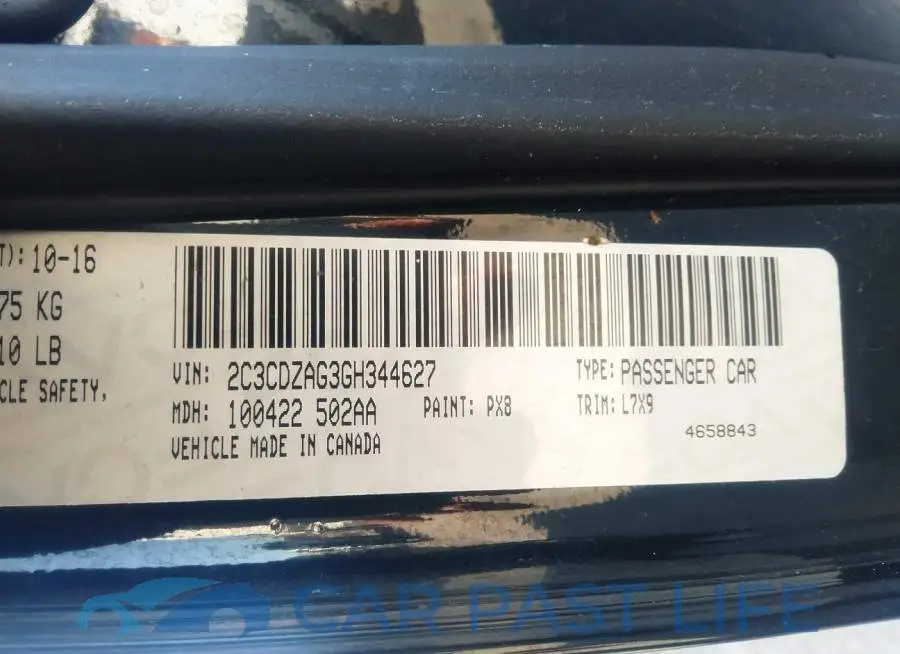 2C3CDZAG3GH344627# 9