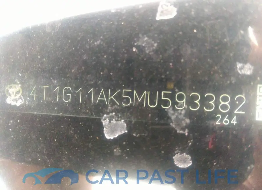 4T1G11AK5MU593382# 9