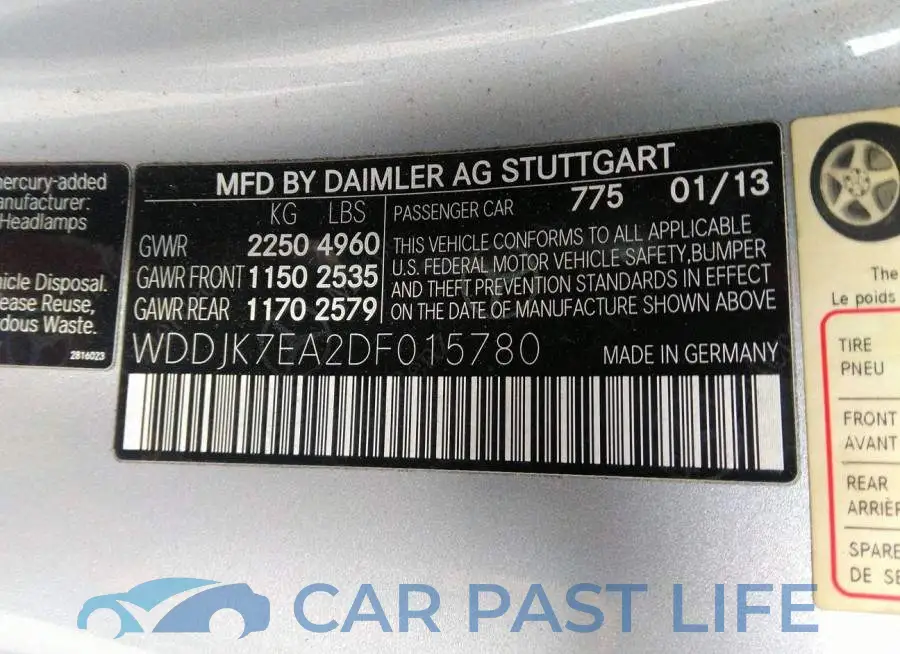 WDDJK7EA2DF015780# 9