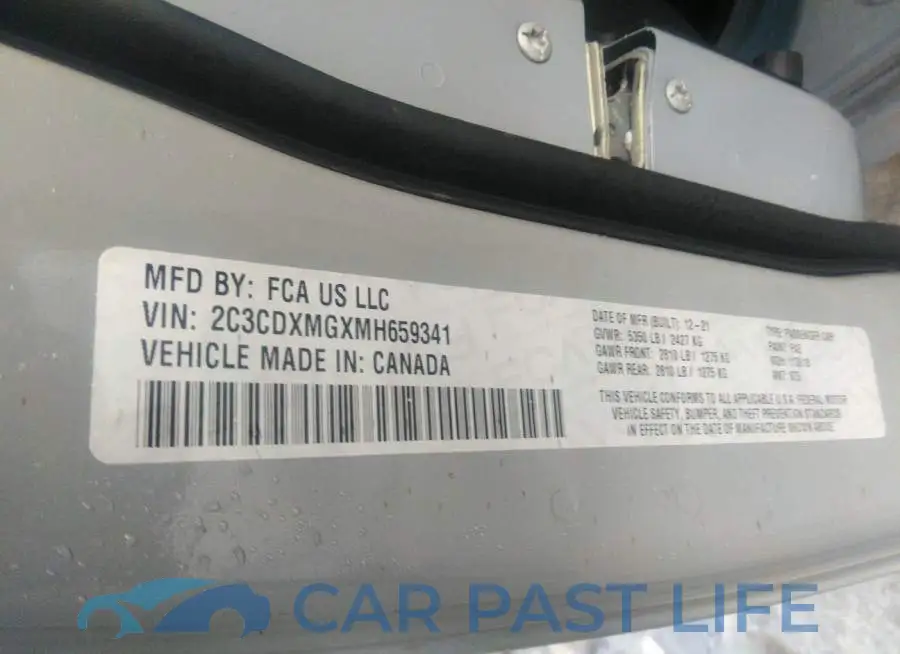 2C3CDXMGXMH659341# 9