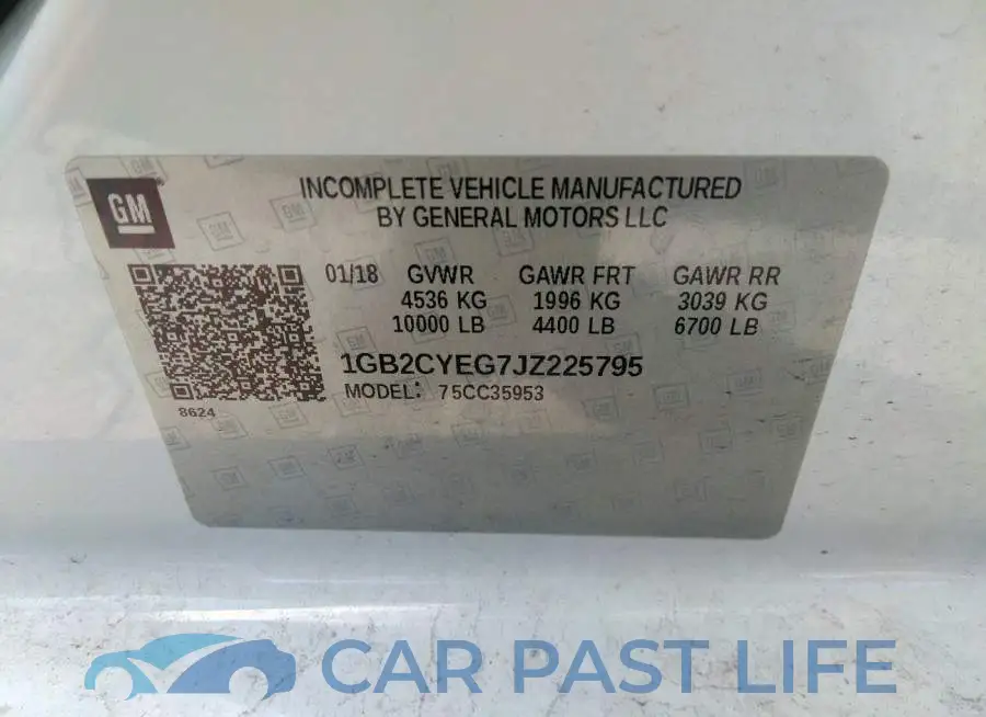 1GB2CYEG7JZ225795# 9