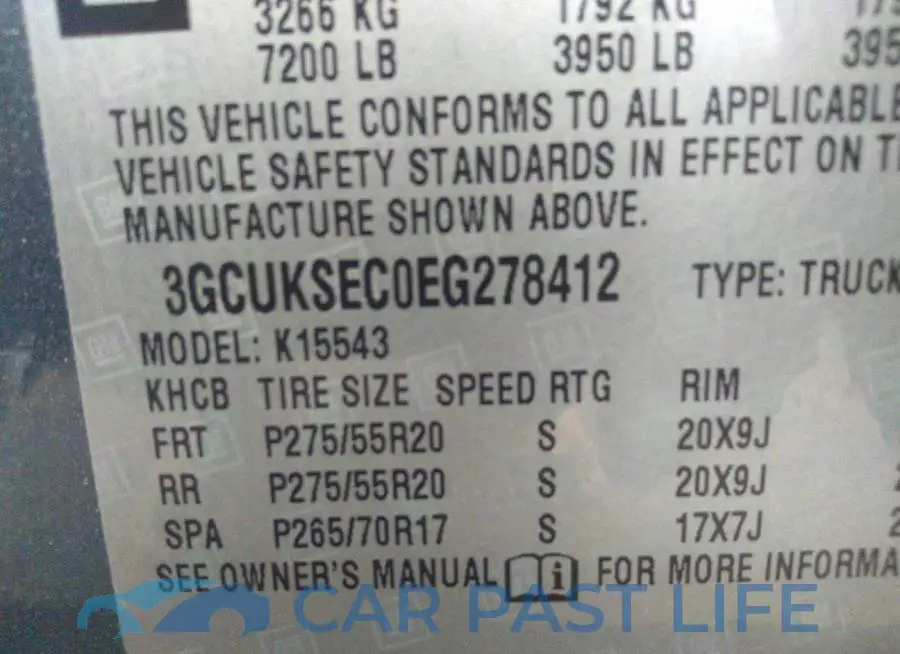 3GCUKSEC0EG278412# 9