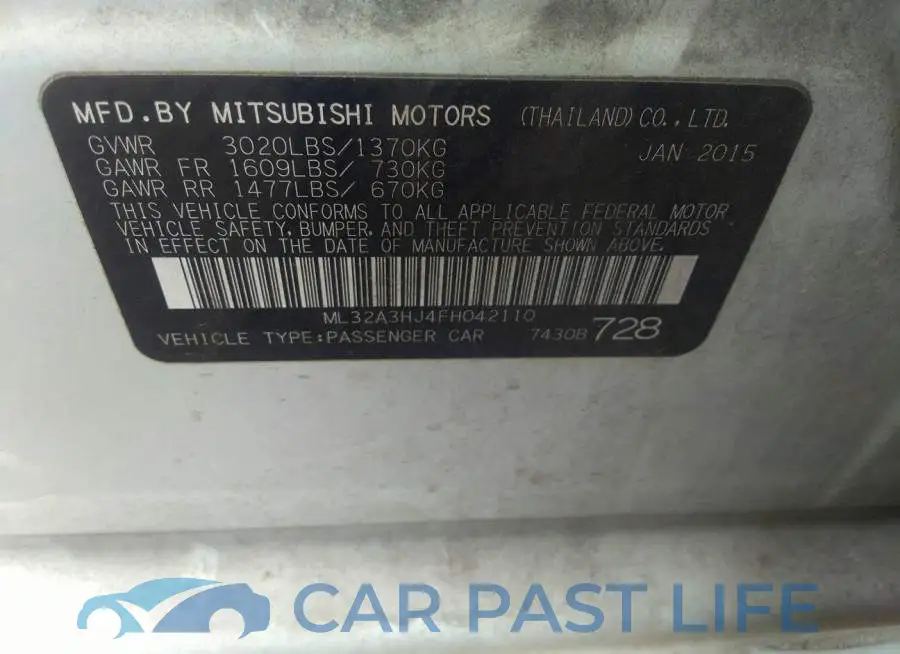ML32A3HJ4FH042110# 9