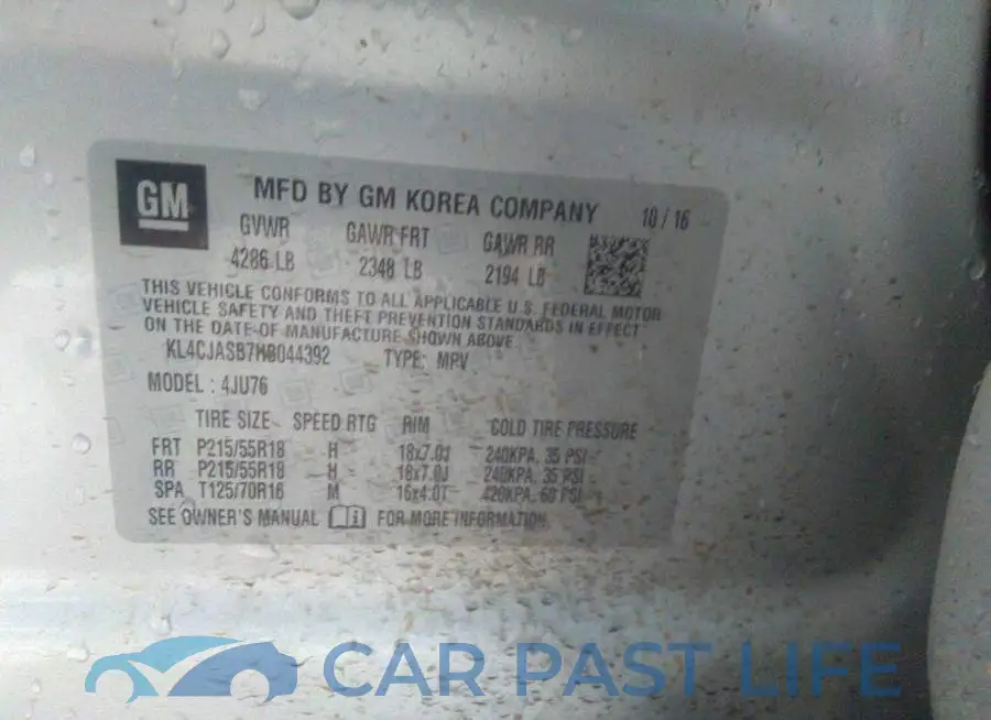 KL4CJASB7HB044392# 9
