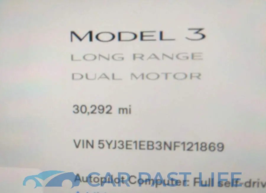 5YJ3E1EB3NF121869# 7