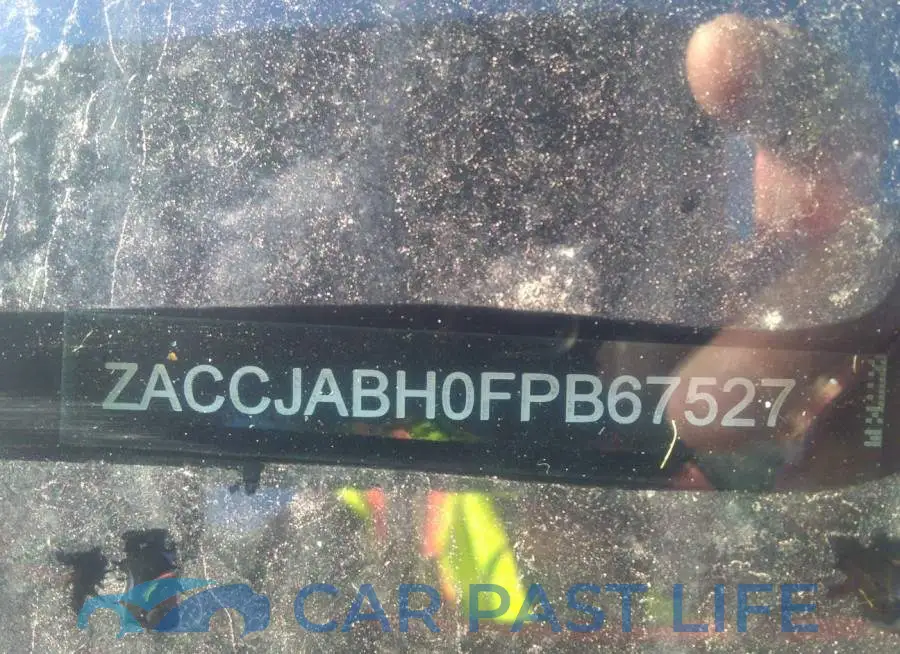 ZACCJABH0FPB67527# 9
