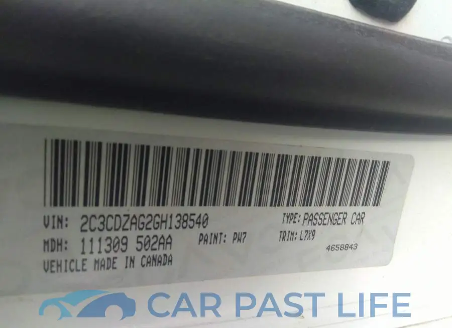 2C3CDZAG2GH138540# 9