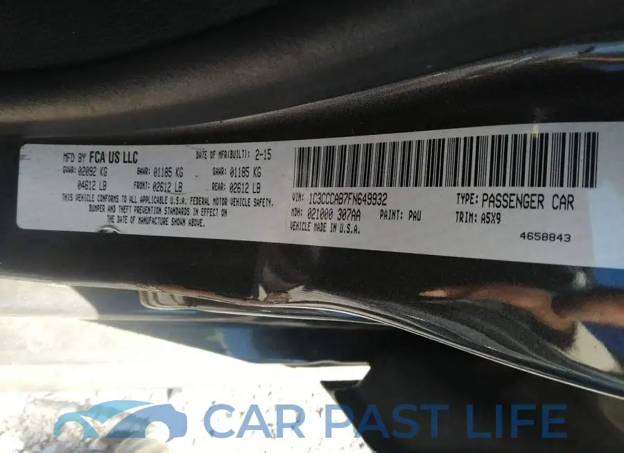 1C3CCCAB7FN649932# 9