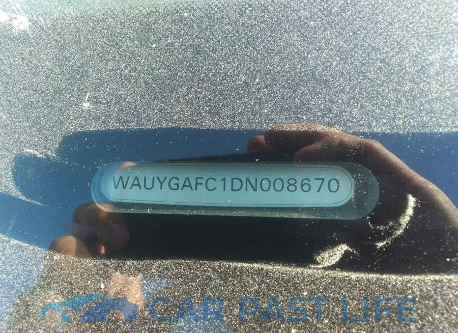 WAUYGAFC1DN008670# 9