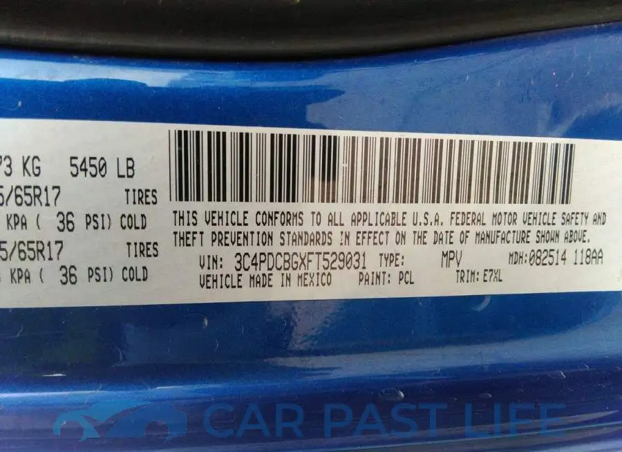 3C4PDCBGXFT529031# 9