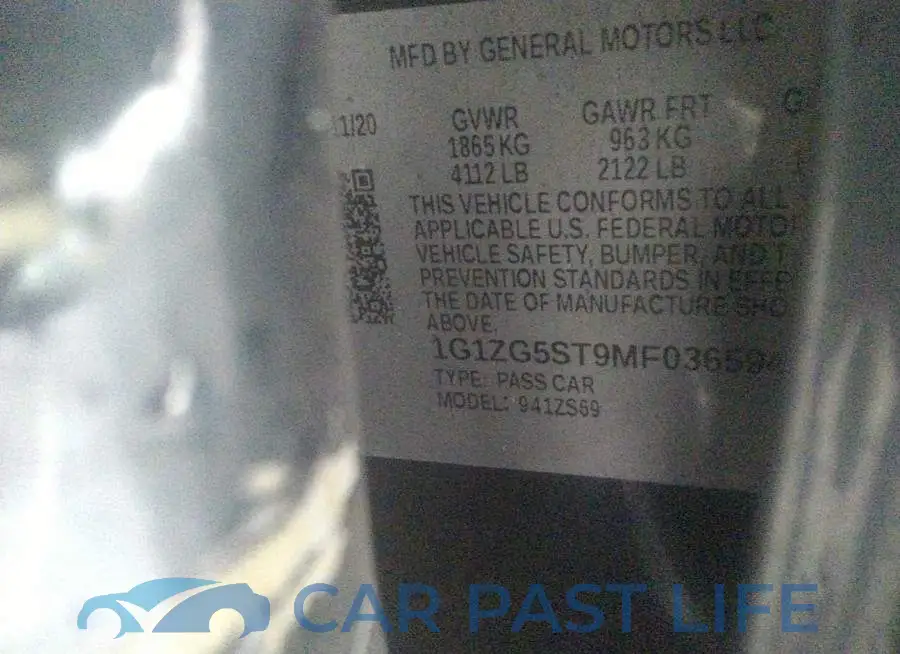 1G1ZG5ST9MF036594# 9