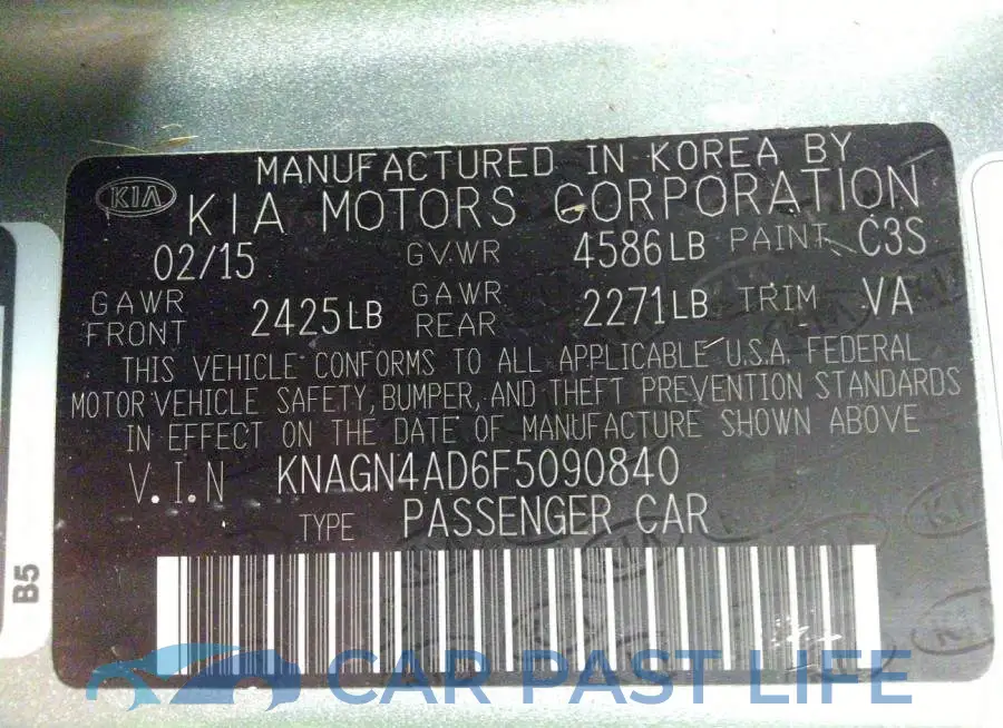 KNAGN4AD6F5090840# 9