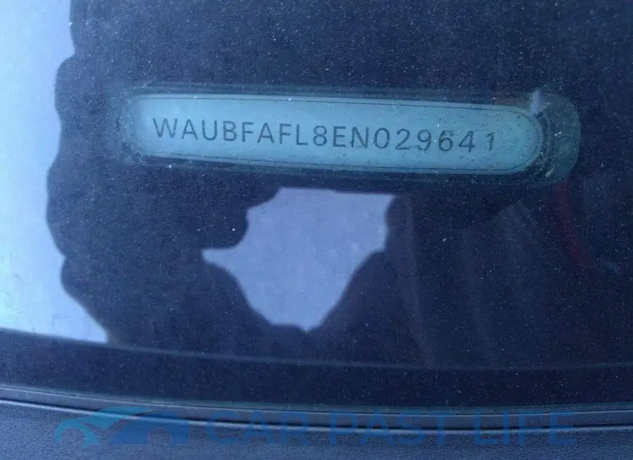 WAUBFAFL8EN029641# 9