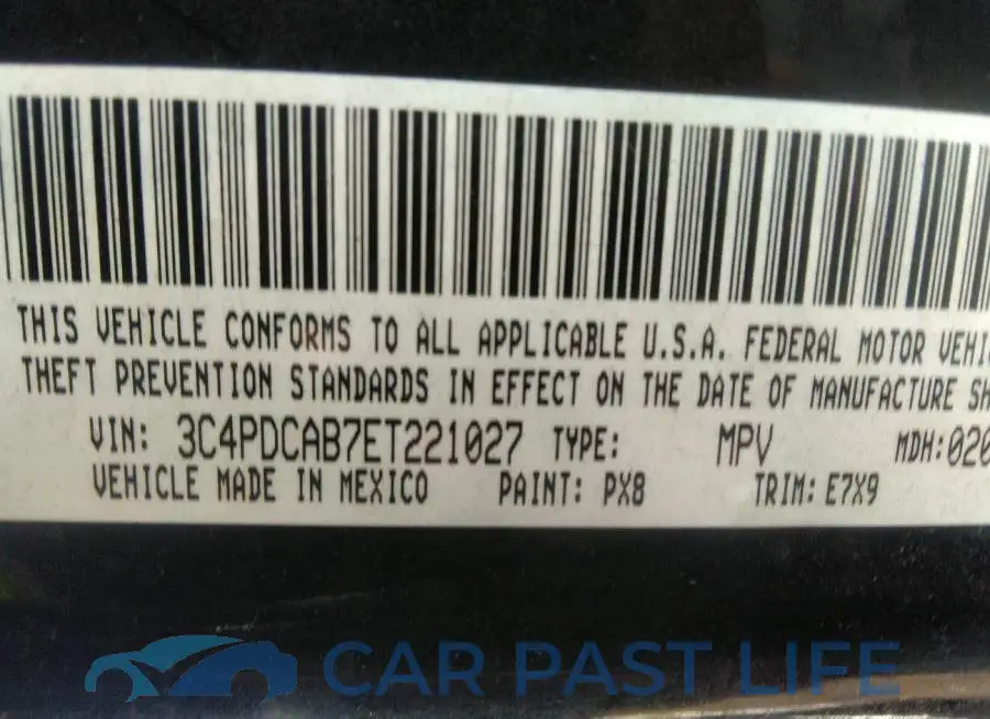 3C4PDCAB7ET221027# 9