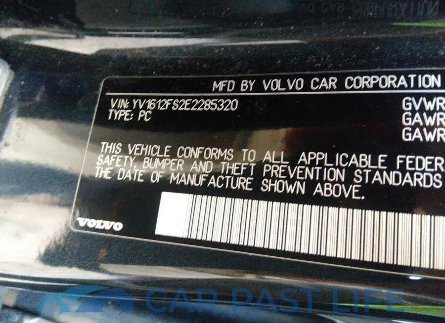 YV1612FS2E2285320# 9