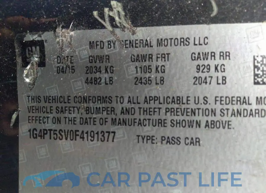 1G4PT5SV0F4191377# 9