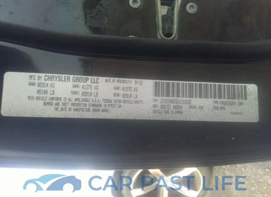 2C3CDXBG5EH131632# 9