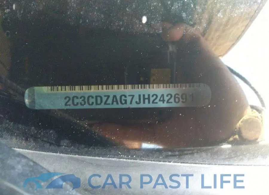 2C3CDZAG7JH242691# 9